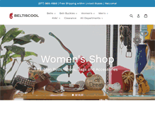 Tablet Screenshot of beltiscool.com